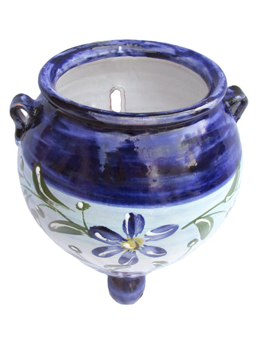 Wall Planter - Spanish Orza (Sky) - Hand Painted in Spain